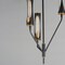 Maxim Lighting Regent 3-Light Pendant, Black/Antique Brass 16173CLBKAB - alternate 2